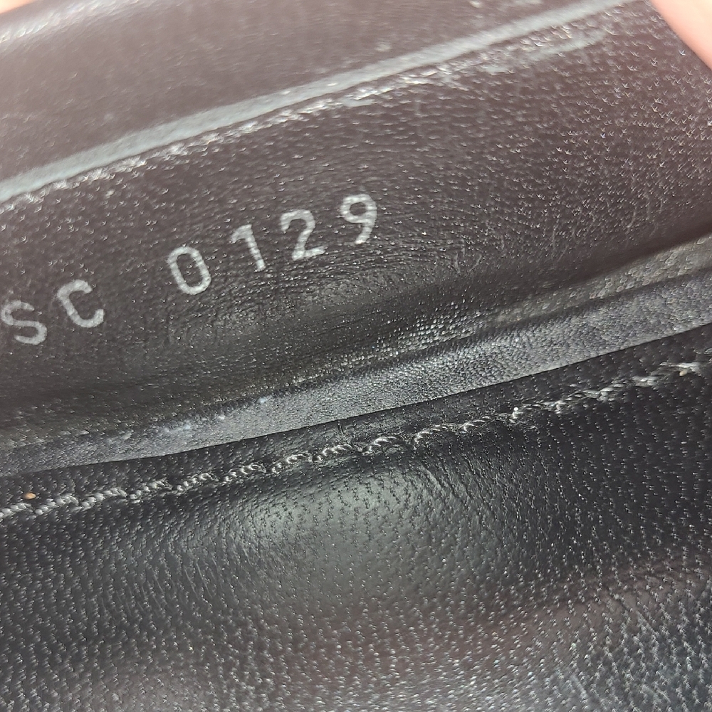 Louis Vuitton Ebene Damier Flat/Loafers with Gold LV Chain~Very Rare! - Picture 4 of 15